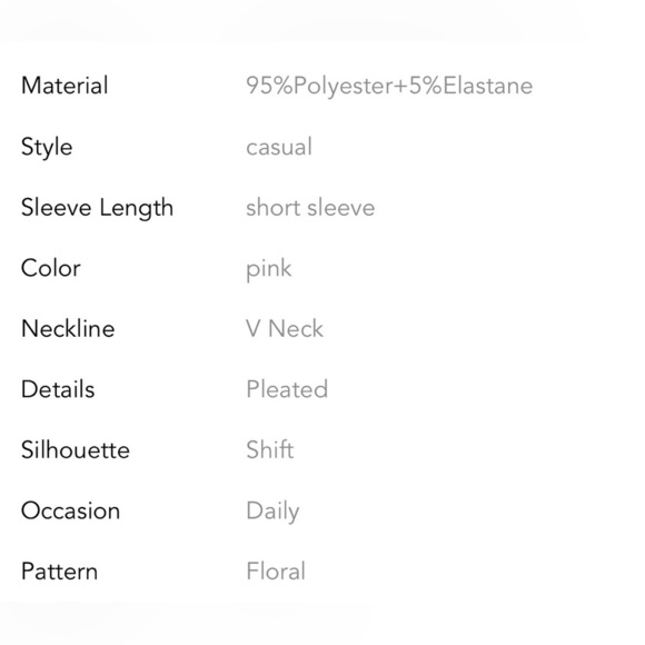 Floral Pink Short Sleeve Tee - Picture 16 of 16